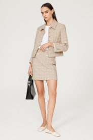Classic Tweed Skirt by DUNST