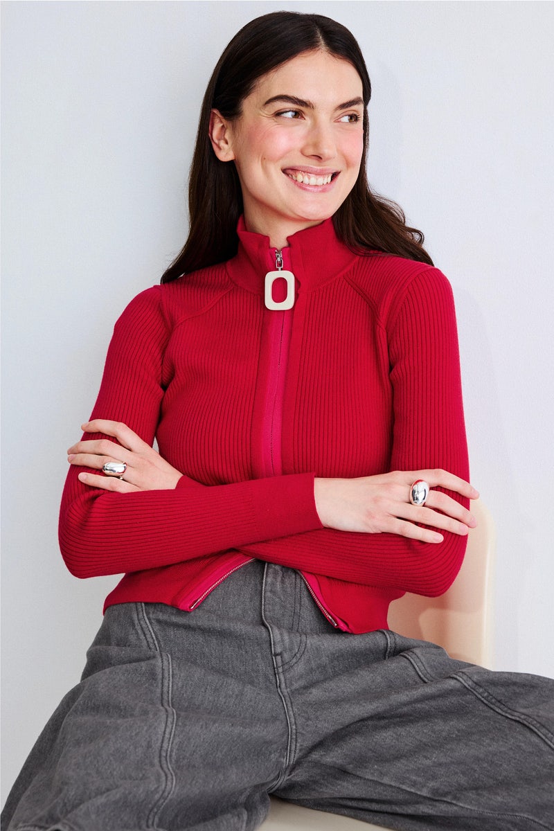 Fitted Zip Up Cardigan by JW Anderson - Photo 0