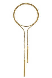 Double Ingot Lariat by Sarah Magid