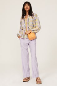 Karin Plaid Top by STINE GOYA