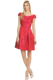 Hybrid Tea Rose Dress by Theia