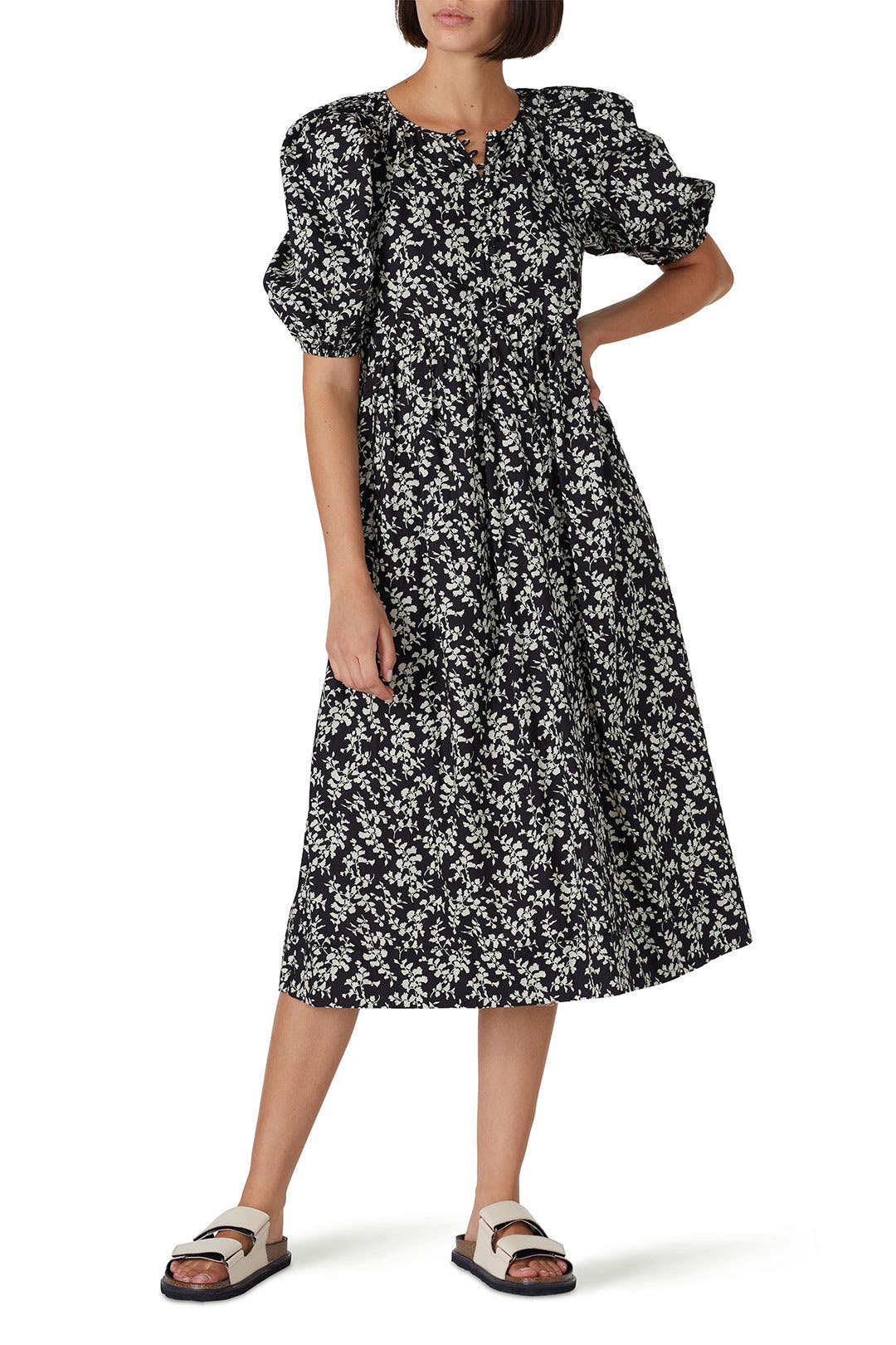 ravine flared dress The Great