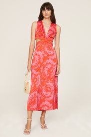 Cutout Midi Dress by Thakoon x RTR