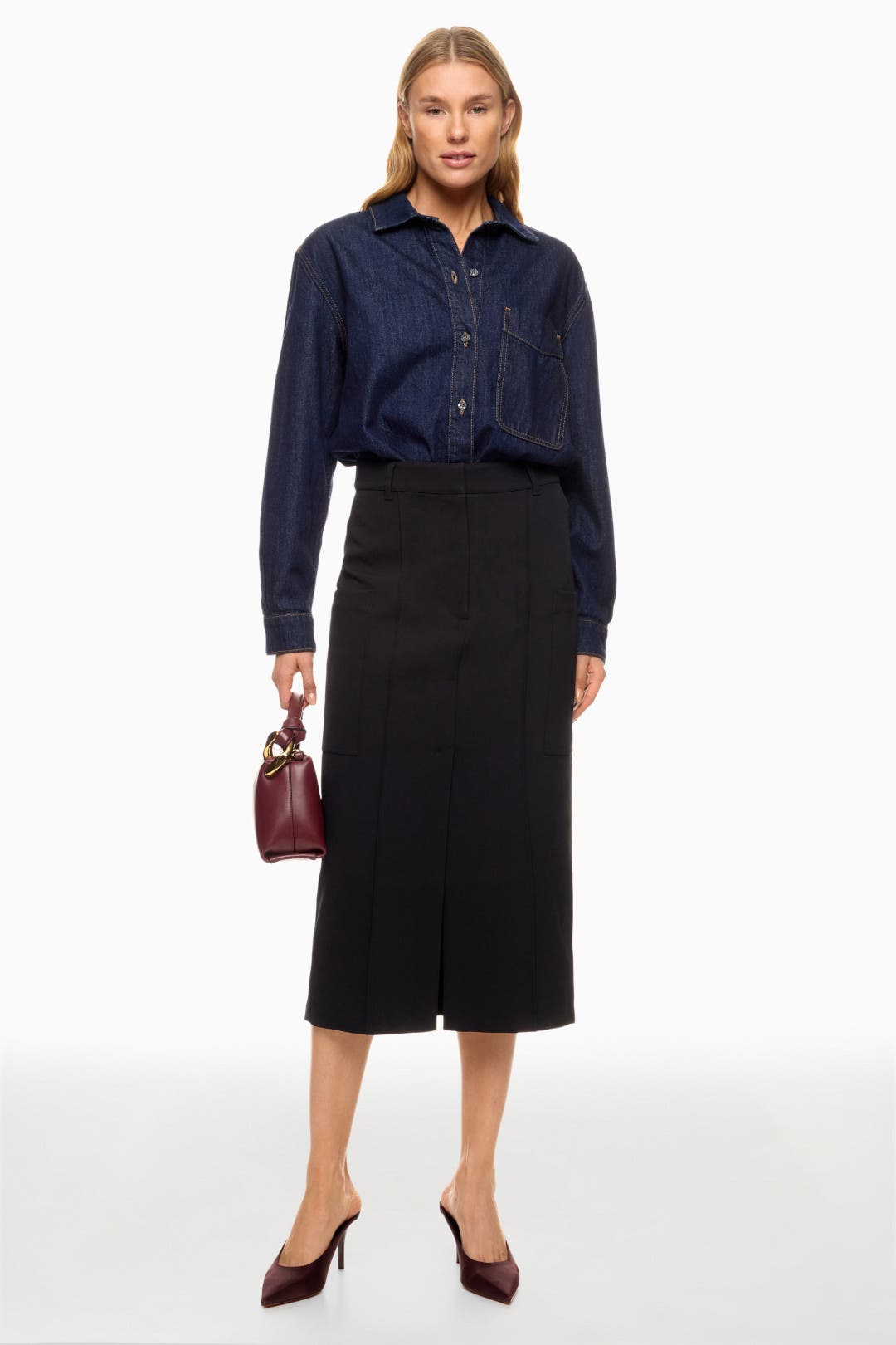 Tailored Column Skirt by Thakoon x RTR | Rent the Runway