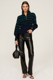 Misty Zip Pullover by Trina Turk