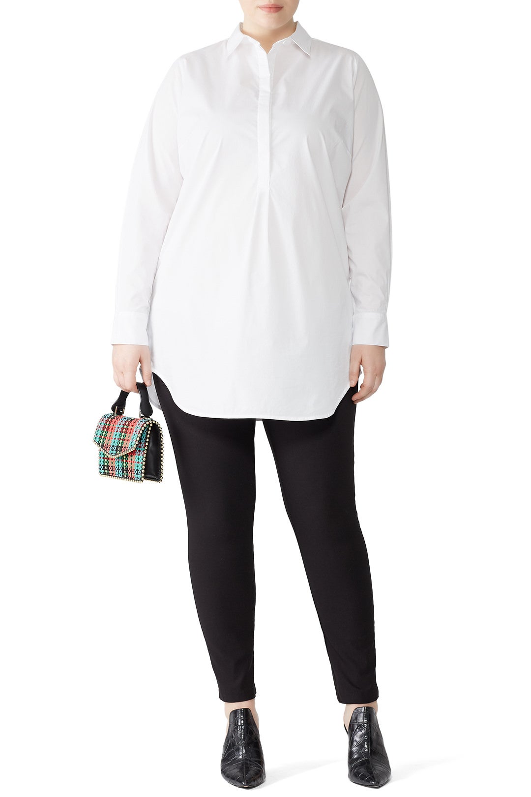 Safra Poplin Tunic by Universal Standard 0
