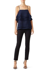 Ruffled Cyrus Tank by Wish