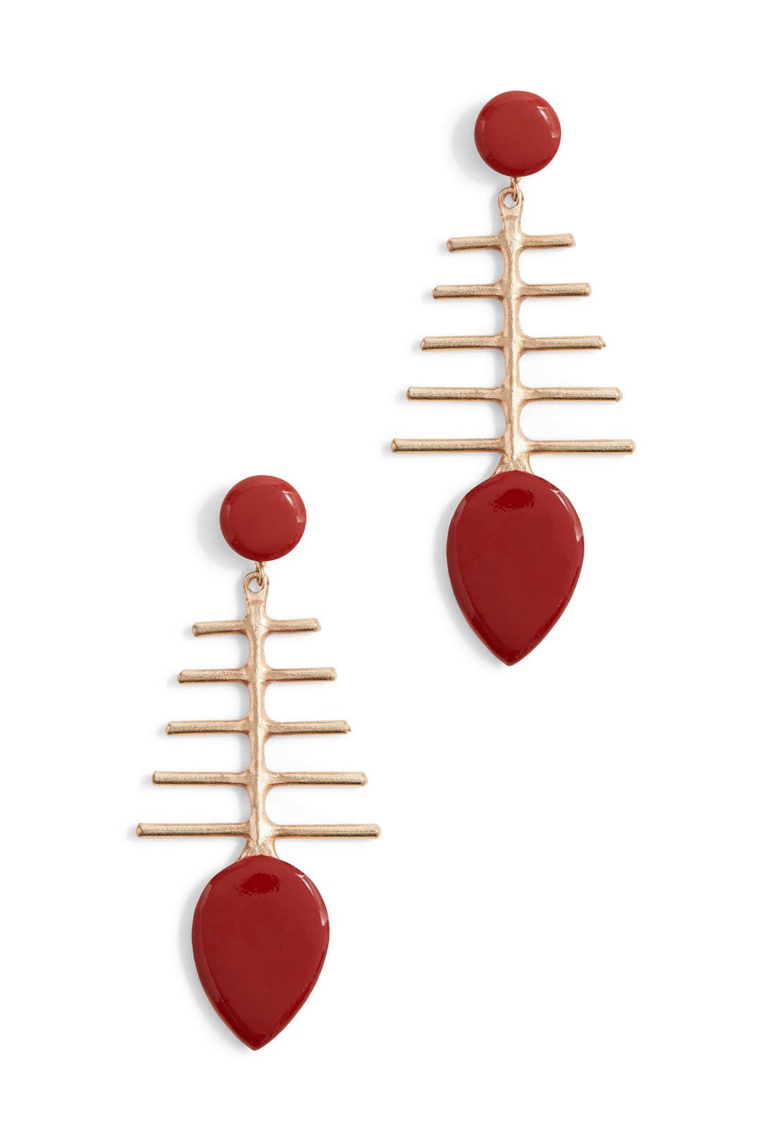 Scale Bead Earrings by Area Stars