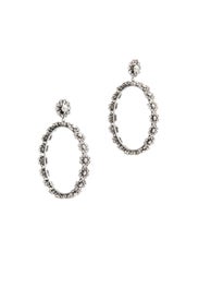 Alix Floral Hoops by Dannijo