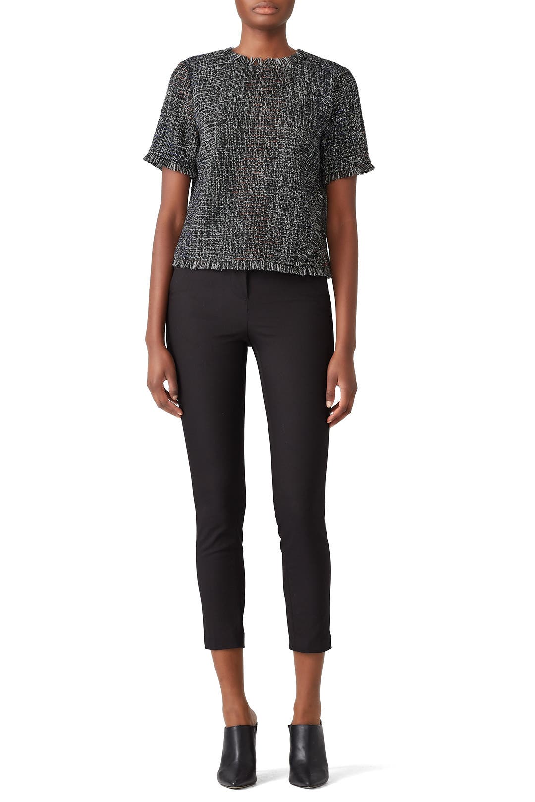 トップス leinwande Tweed Fringe Top leinwande（ラインヴァンド）の「Tweed Fringe Top（その他トップス