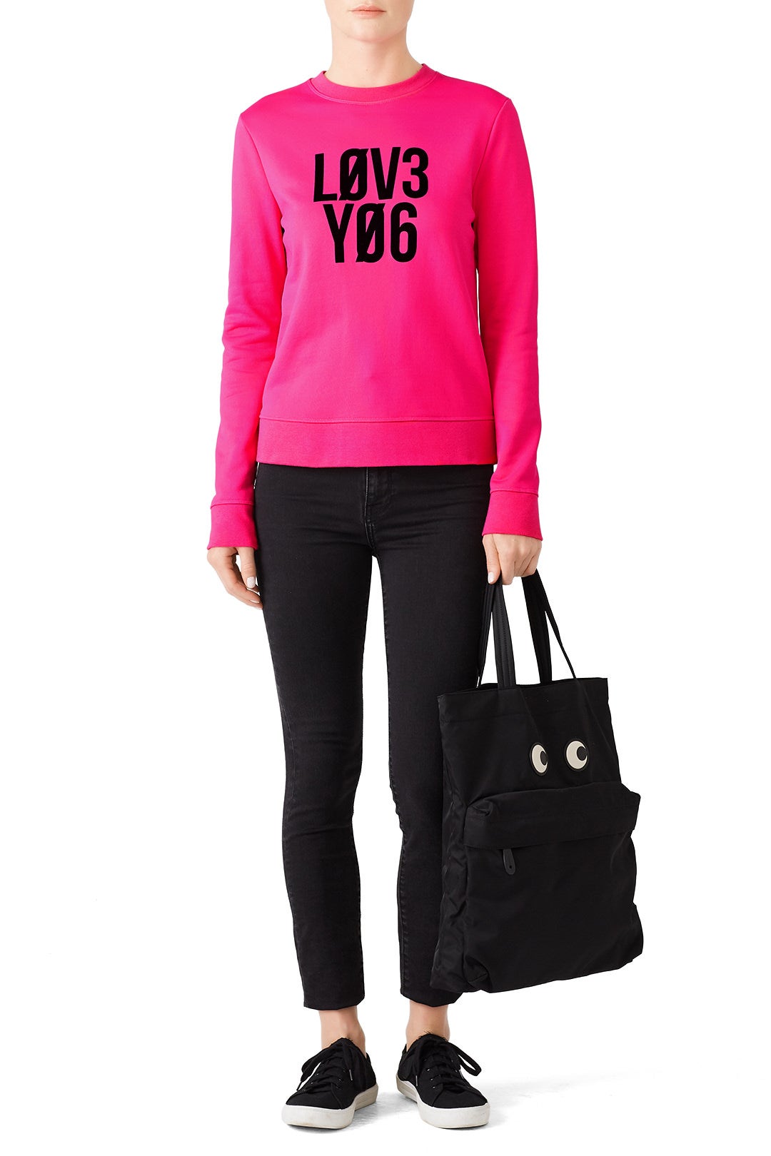 Love You Sweatshirt by RED Valentino 0