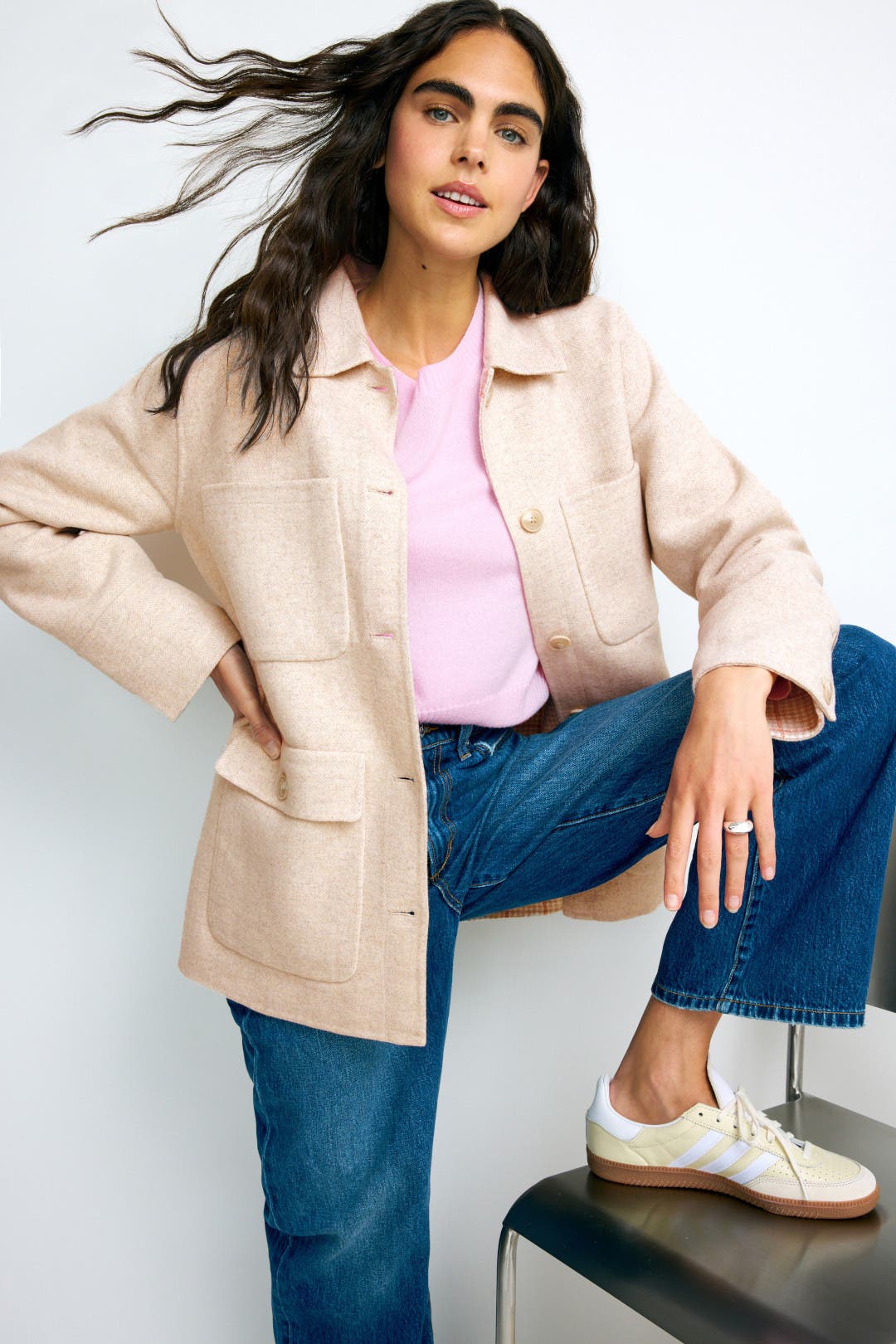 ジャケット・アウター Maison Margiela Wool Shirt Jacket 17AW ジャケット・アウター Maison Margiela Wool Shirt Jacket 17AW