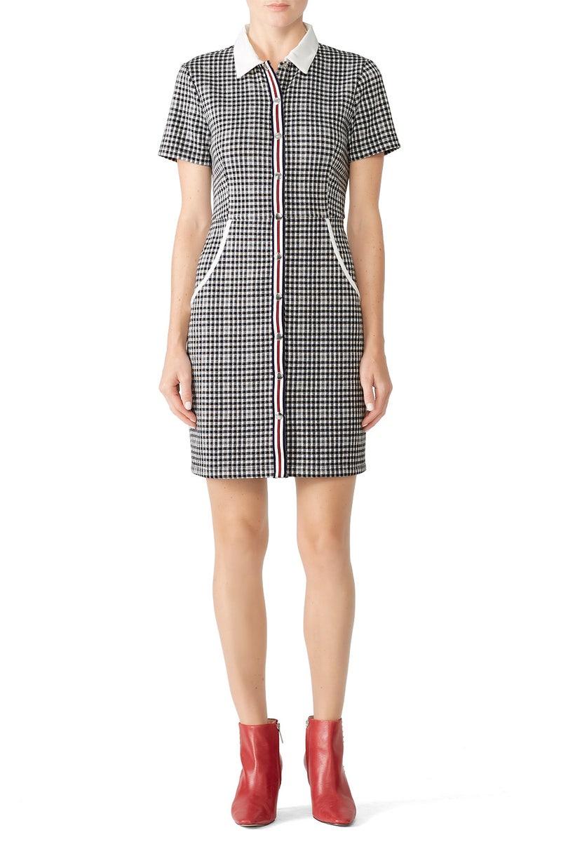 Contrast Check Shirtdress by Slate & Willow - Photo 0