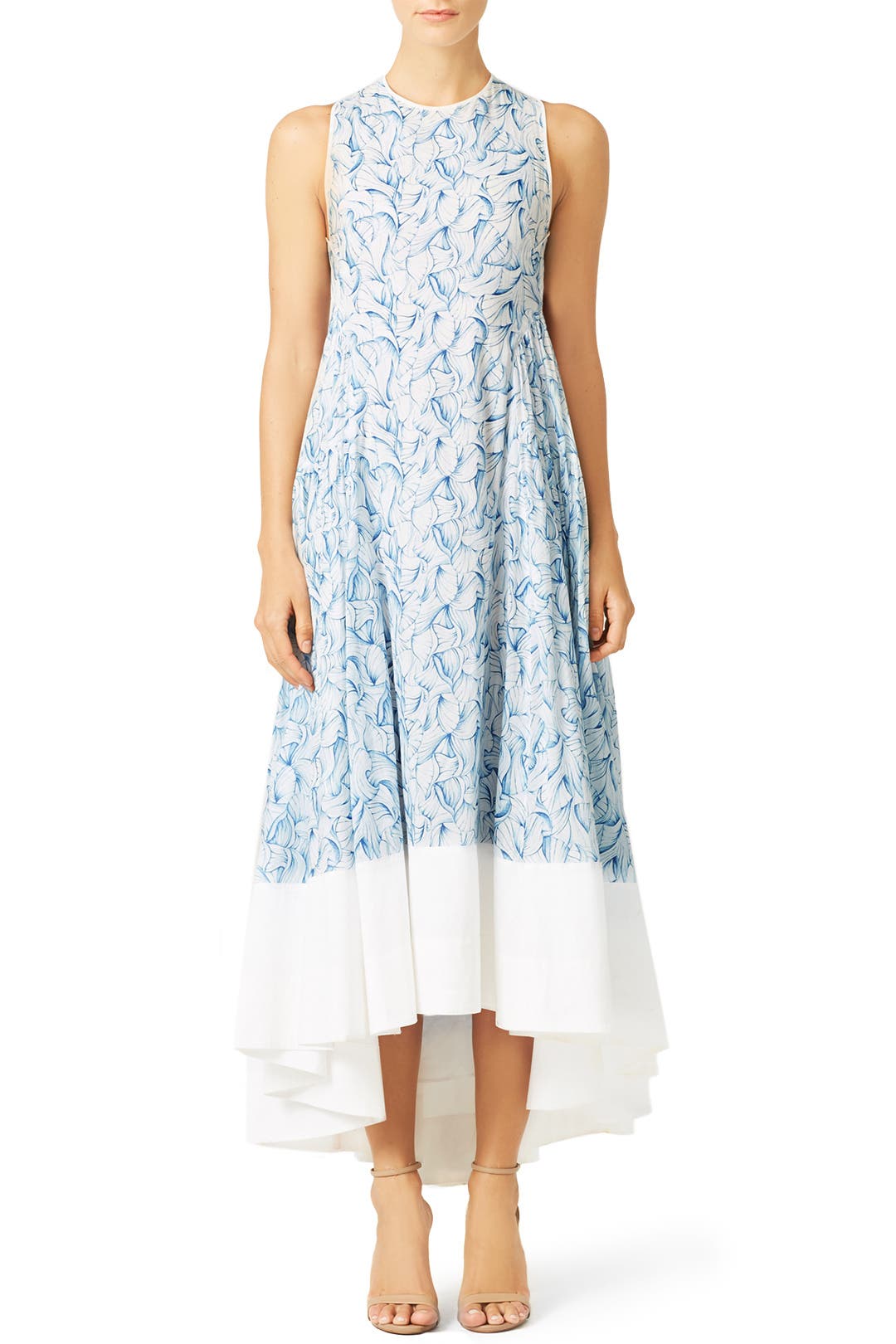 tory burch blue and white dress Tory Burch Blue & White Dress