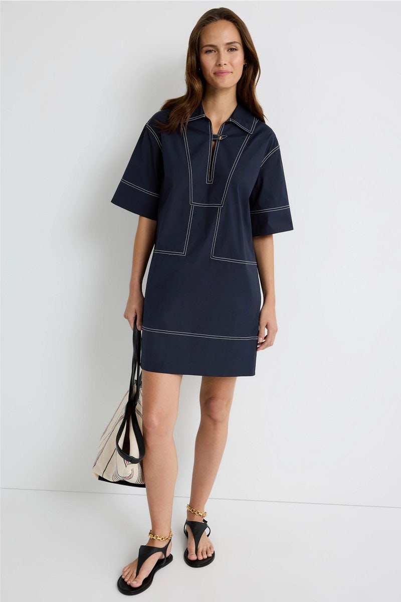 casual dresses for women short and Gorgeous Appliques work Casual Summer Dresses for Women