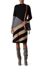 Mexicano Turtle Neck Dress by Chinti & Parker