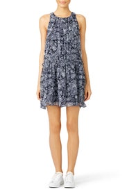 Paisley Chiffon Bayard Dress by LIKELY