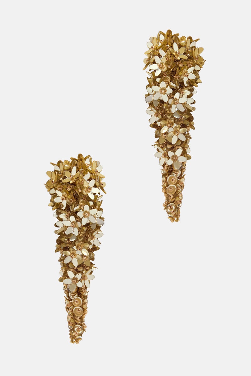 Conical Bouquet Earrings by Oscar de la Renta - Photo 0