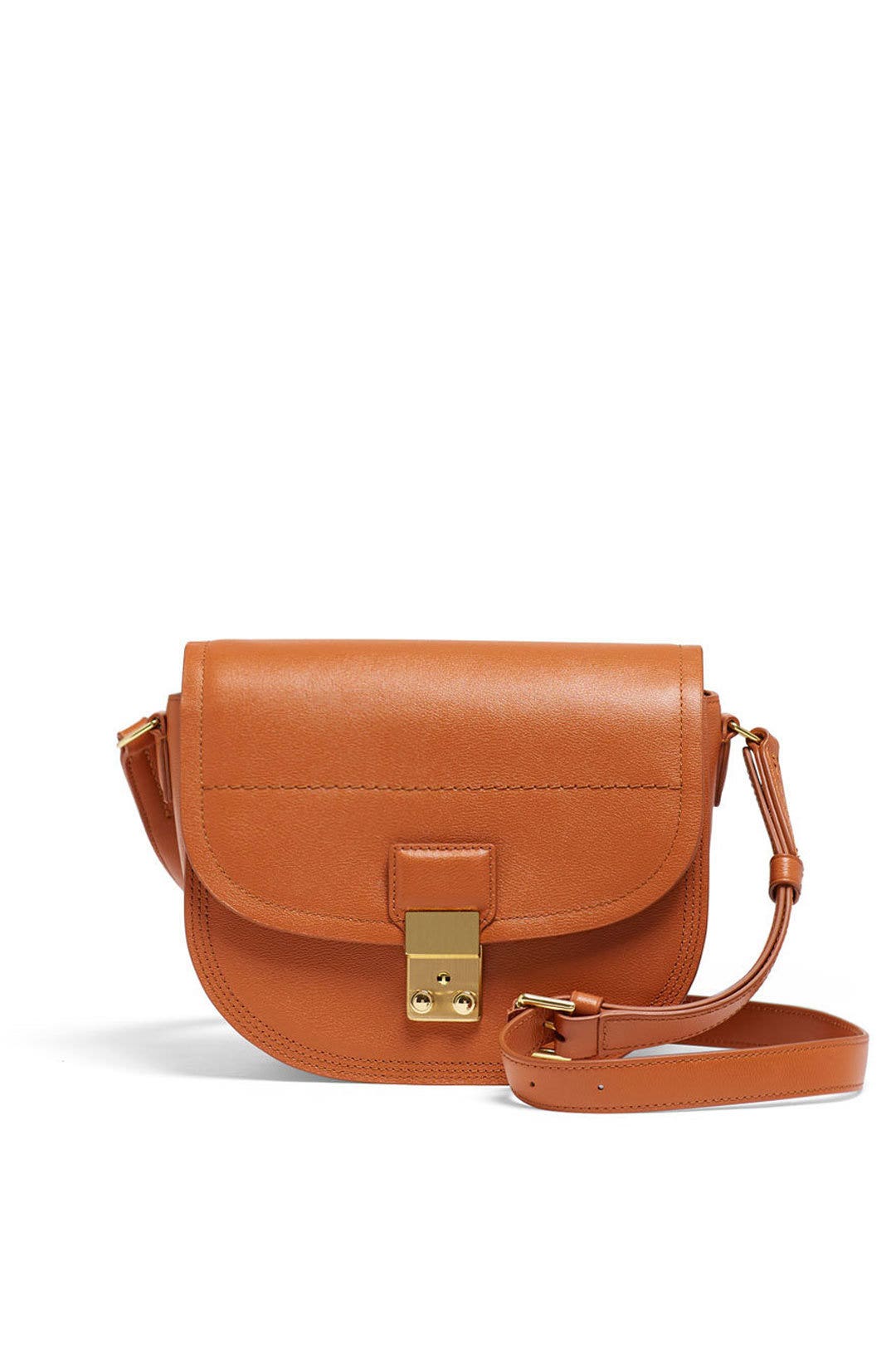 Cognac Pashli Saddle Bag by Phillip Lim Accessories Rent the