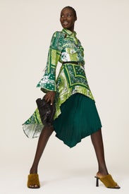 Sisterhood Bandana Blouse by Thebe Magugu