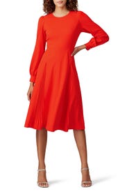Knit Crepe Dress by Tory Burch