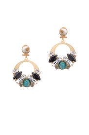 Cluster Hoop Earrings by Anton Heunis