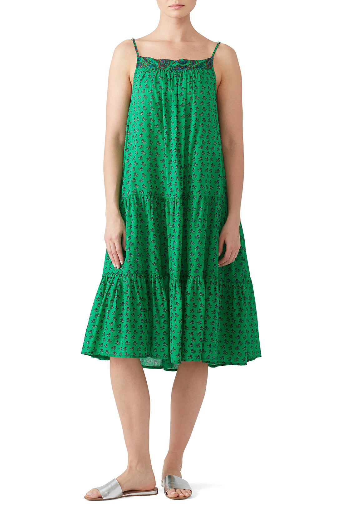Green Margot Dress by ba&sh 0