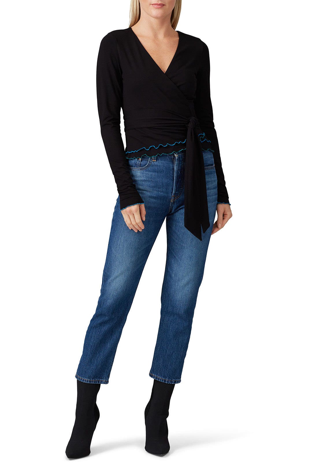 Dani Knit Top by Diane von Furstenberg 0