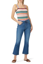 Multi Ruffle Strap Tank by J.Crew