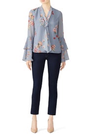 Evolve Long Sleeve Sheer Top by Keepsake