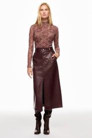 Mock Neck Mesh Top by Ronny Kobo x RTR