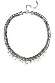 Crystal Triangle Necklace by Slate & Willow Accessories