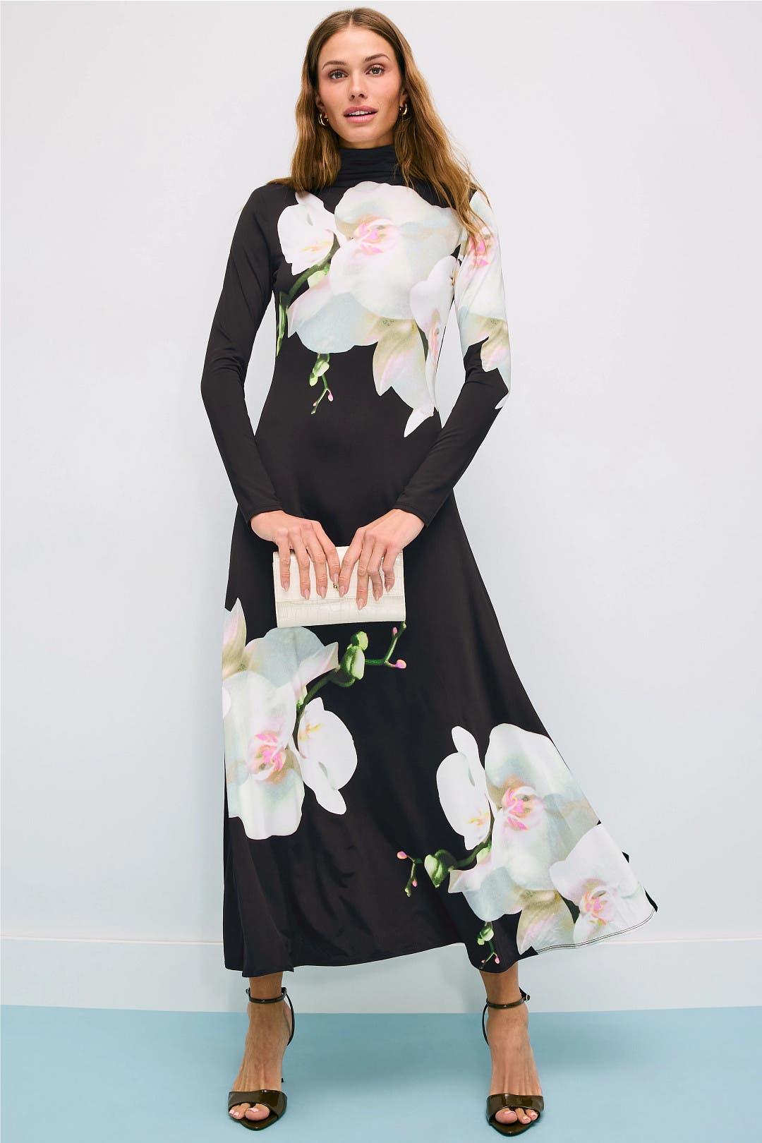 Turtleneck Maxi Dress by Ted Baker London | Rent the Runway