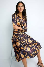 Button Down Pleated Dress by Ted Baker London