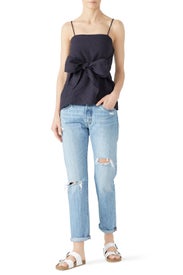 Lagoon Wrap Top by Wish