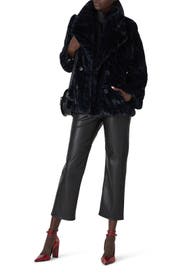 Miller Faux Fur Jacket by Zadig & Voltaire