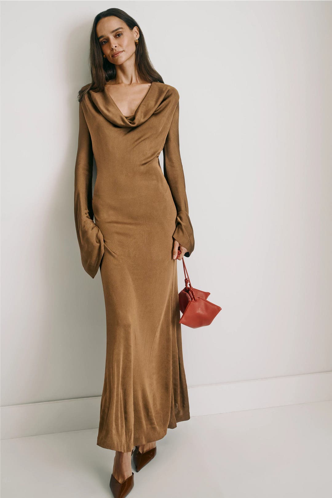 Cowl Neck Milda Dress by Altuzarra | Rent the Runway