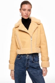 Jay Supple Sans Leather Bonded Coat by Apparis