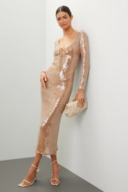 Verona Sequin Dress by Bardot