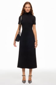 Mockneck Maxi Dress by Club Monaco