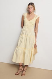 Tiered V-Neck Dress by Derek Lam 10 Crosby x RTR