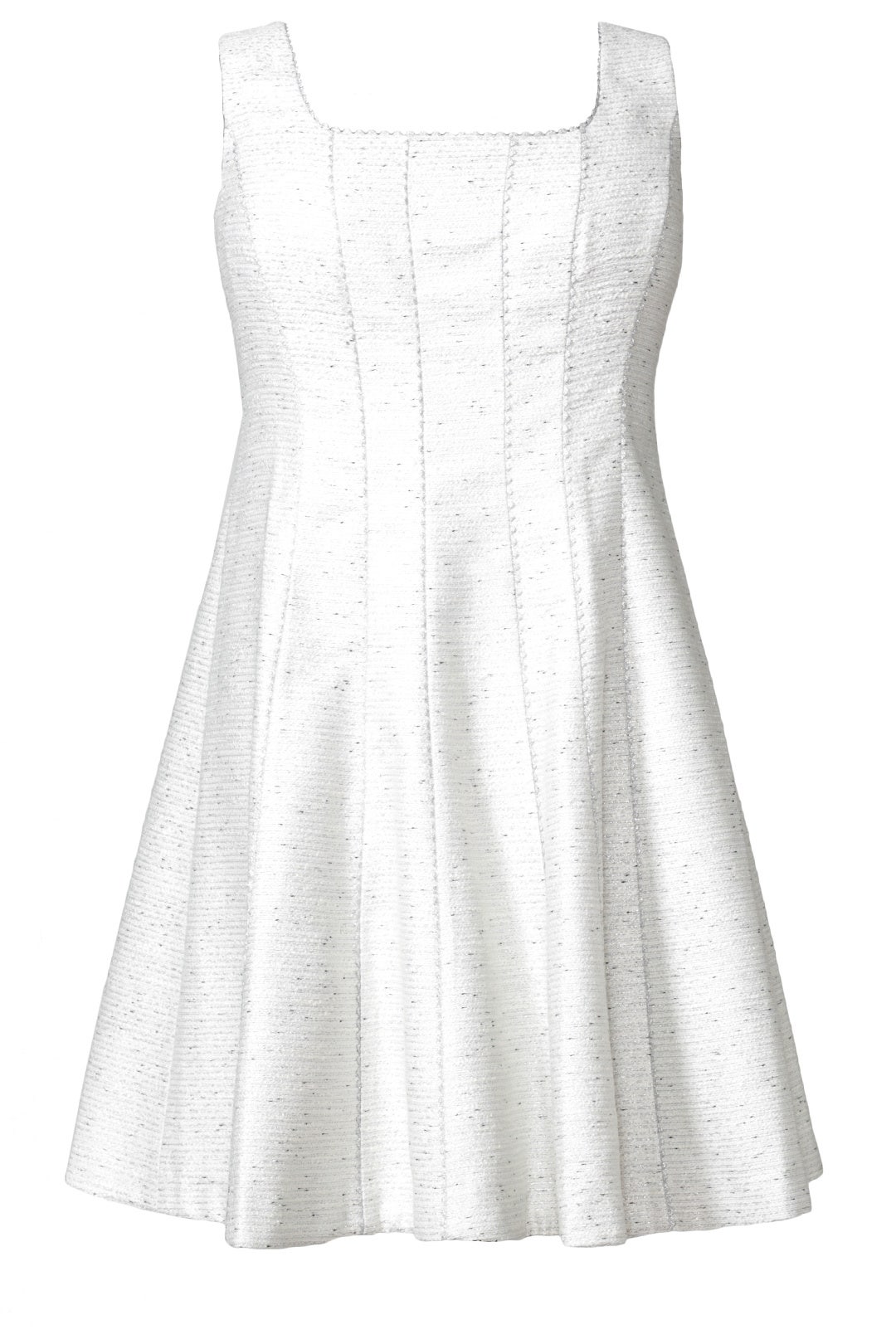 Silver Shimmer Dress by Kay Unger 0