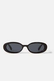 Outta Love Black Sunglasses by Le Specs