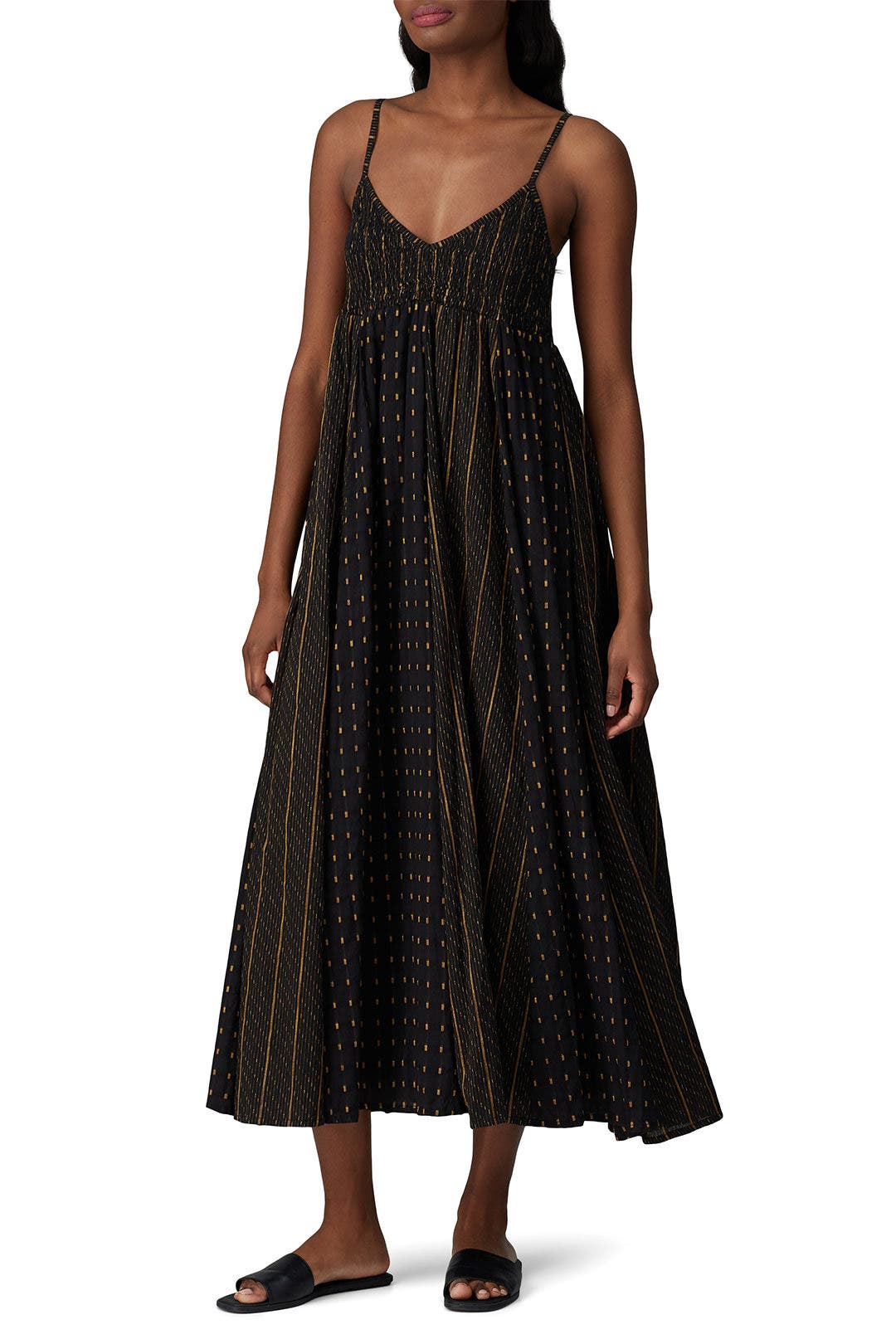 Dress Deals Vince Pleated Cami Maxi Dress Bahia Dress By Area