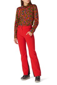 Aspen Leopard Turtleneck by Aztech Mountain