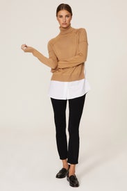 Mixed Media Sweater by KF/KaufmanFranco x RTR