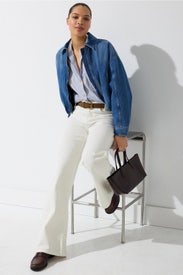 Palermato Wide Leg Jeans by Maje