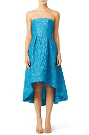 Teal Sunshine Day Gown by ML Monique Lhuillier