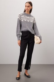 Gray Nordic Sweater by Marissa Webb x RTR