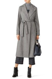 Grey Harmonic Coat by The Fifth Label